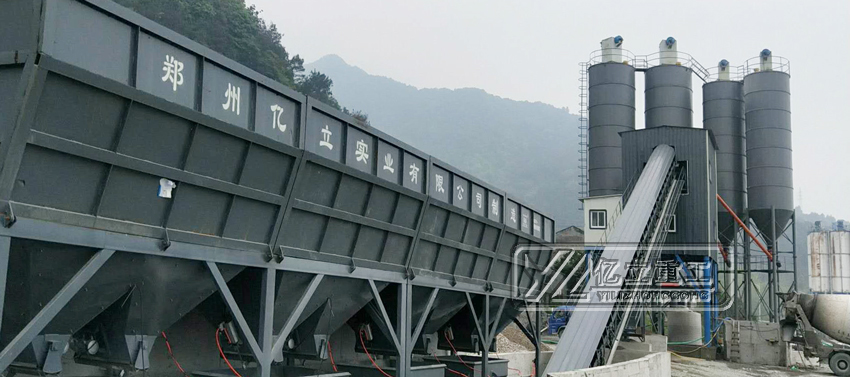 全封閉主機樓攪拌站設(shè)備